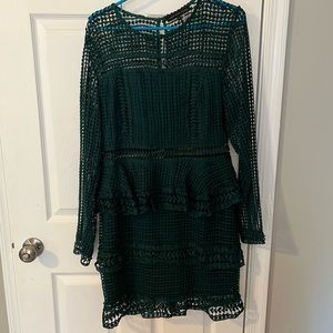 Emerald Green Dress : Size L
